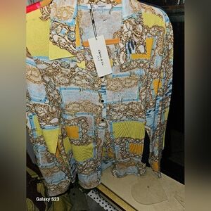 Christy Multicolor Button Down Shirt